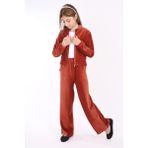 Toontoy Kids Toontoy Kız Çocuk Eşofman Takım - 12 - 13 Yaş - Kiremit