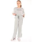 Toontoy Kids Toontoy Kız Çocuk Trendingin Myword Baskılı Eşofman Takım - Yeşil - 12 - 13 Yaş