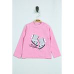 Toontoy Kız Bebek Ayakkabı Nakışlı Sweatshirt - 1 Yaş - Pembe