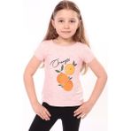 Toontoy Kız Bebek Baskılı Tişört - 9 Ay - Desenli