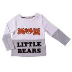Toontoy Kız Bebek Tişört Little Bears Baskılı