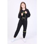 Toontoy Kız Çocuk 3lü Baskılı Eşofman Takım