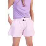 TOONTOY Kız Çocuk Arka Awesome Baskılı Şort Açık Lila 10-11 Yaş, 10-11 Yaş, 22082, Açık Lila, Kız çocuk