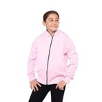 Toontoy Kız Çocuk Arkası Nakışlı İki Yanı Cepli Hırka Açık Pembe 8 YAŞ