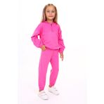 Toontoy Kız Çocuk Armalı Eşofman Takım Orkide 6 YAŞ