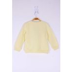 Toontoy Kız Çocuk Avocuddle Nakışlı Sweatshirt - 1 Yaş - Açık Sarı