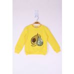 Toontoy Kız Çocuk Avocuddle Nakışlı Sweatshirt