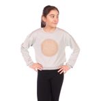 Toontoy Kız Çocuk Ayıcık Baskılı Sweatshirt - 10 - 11 Yaş - Yeşil