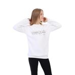 Toontoy Kız Çocuk Balıkçı Yaka Içi Pamuklu Sweatshirt - 4 - 5 Yaş - Ekru