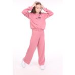 Toontoy Kız Çocuk Baskılı Eşofman Takım Gül Kurusu 12-13 YAŞ