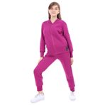 Toontoy Kız Çocuk Baskılı Eşofman Takım Mürdüm 12 YAŞ