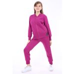 Toontoy Kız Çocuk Baskılı Eşofman Takım Mürdüm 14 YAŞ