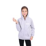 Toontoy Kız Çocuk Baskılı Hırka Gri Melanj 13-14 YAŞ