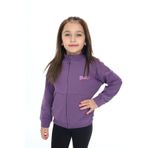 Toontoy Kız Çocuk Baskılı Hırka Mor 3 YAŞ