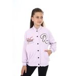 Toontoy Kız Çocuk Baskılı Kolej Hırka Açık Lila 6-7 YAŞ