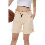 Toontoy Kız Çocuk Baskılı Şort Bej 13-14 YAŞ