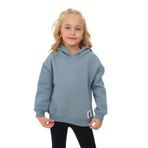 Toontoy Kız Çocuk Baskılı Sweatshirt Açık Mavi 6 YAŞ