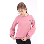 Toontoy Kız Çocuk Baskılı Sweatshirt Gül Kurusu 13-14 YAŞ