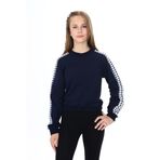 Toontoy Kız Çocuk Baskılı Sweatshirt Lacivert 8-9 YAŞ