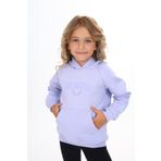 Toontoy Kız Çocuk Baskılı Sweatshirt Mavi 4 YAŞ