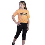 Toontoy Kız Çocuk Baskılı Takım Turuncu 6 YAŞ