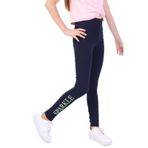 TOONTOY Kız Çocuk Baskılı Tayt, 13-14 Yaş, 22663, Lacivert, kız-çocuk