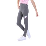 Toontoy Kız Çocuk Baskılı Tayt Antrasit Melanj 13-14 YAŞ