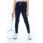 Toontoy Kız Çocuk Baskılı Tayt Lacivert 10-11 YAŞ