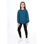 Toontoy Kız Çocuk Baskılı Tayt Lacivert 2 YAŞ