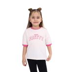 TOONTOY Kız Çocuk Baskılı Tişört 2 Yaş, 2 YAŞ, 23395, Ekru, Kız Çocuklar