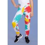 Toontoy Kız Çocuk Batik Desenli İki Yanı Cepli Eşofman Alt Yeşil 10 YAŞ