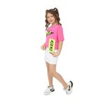 TOONTOY Kız Çocuk Better Baskılı Tişört 8-9 Yaş, 8-9 Yaş, 22145, Fuşya, Kız çocuk