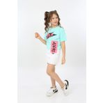 Toontoy Kız Çocuk Better Baskılı Tişört Yeşil 6-7 YAŞ