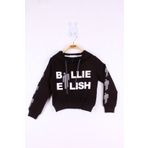Toontoy Kız Çocuk Billie Eilish Baskılı Sweatshirt