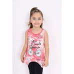 Toontoy Kız Çocuk Bisiklet Baskılı Atlet - 7 Yaş