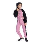 Toontoy Kız Çocuk Blok Renkli Eşofman Takımı Gül Kurusu 12 YAŞ