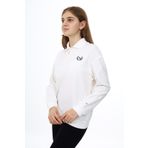 Toontoy Kız Çocuk Çelenk Tnty Baskılı Sweatshirt Ekru 12-13 YAŞ