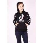 Toontoy Kız Çocuk Cepli Kapüşonlu Sweatshirt