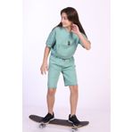 Toontoy Kız Çocuk Cepli Şortlu Takım