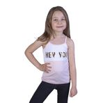 Toontoy Kız Çocuk Çevirmeli Pullu Hey You Baskılı Atlet Pudra 4 YAŞ
