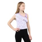TOONTOY Kız Çocuk Desenli Atlet 13-14 Yaş, 13-14 Yaş, 22470, Lila, Kız çocuk