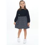 Toontoy Kız Çocuk Elbise - 3 Yaş - Siyah