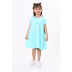 Toontoy Kız Çocuk Elbise Mint Yeşili 5 YAŞ