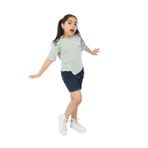 TOONTOY Kız Çocuk Enjoyment Baskılı Tişört 8-9 Yaş, 8-9 Yaş, 22147, Yeşil, Kız çocuk