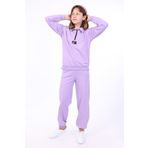 Toontoy Kız Çocuk Eşofman Takım Lila 6-7 YAŞ