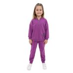 Toontoy Kız Çocuk Eşofman Takım Mor 6 YAŞ
