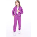 Toontoy Kız Çocuk Eşofman Takım Mor 8-9 YAŞ