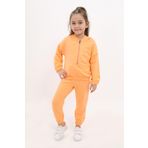 Toontoy Kız Çocuk Eşofman Takım Oranj 6 YAŞ