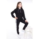 Toontoy Kız Çocuk Eşofman Takım Siyah 4-5 YAŞ