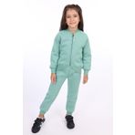 Toontoy Kız Çocuk Eşofman Takım Yeşil 2 YAŞ